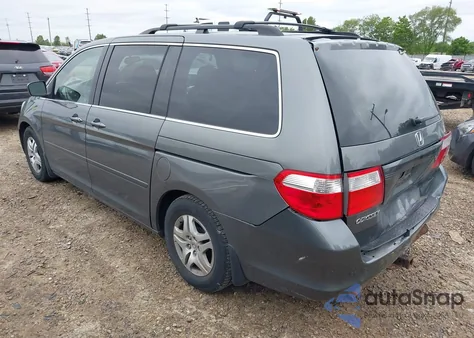 2007 Honda Odyssey Ex-L z USA, uszkodzony, nr VIN 5FNRL38737B461724